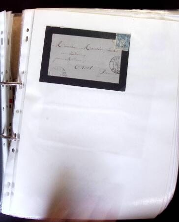 1770-1990 Collection de lettres avec Marques postales