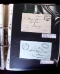 1770-1990 Collection de lettres avec Marques postales