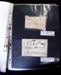 1770-1990 Collection de lettres avec Marques postales