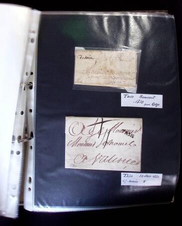 1770-1990 Collection de lettres avec Marques postales