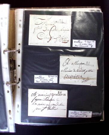 1770-1990 Collection de lettres avec Marques postales