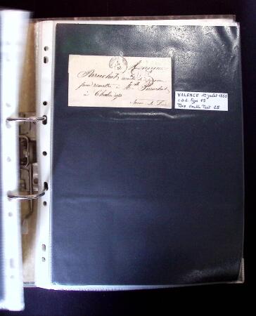 1770-1990 Collection de lettres avec Marques postales