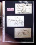1770-1990 Collection de lettres avec Marques postales