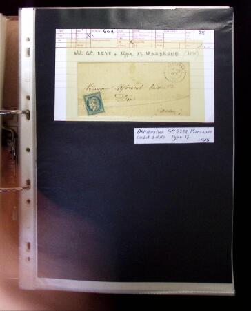 1770-1990 Collection de lettres avec Marques postales