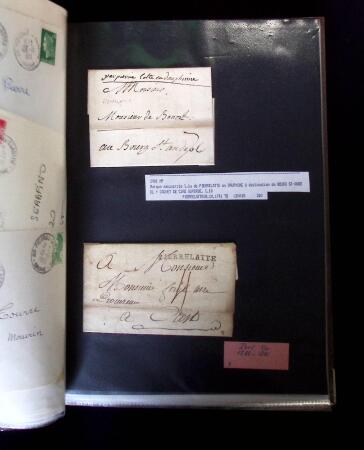 1770-1990 Collection de lettres avec Marques postales