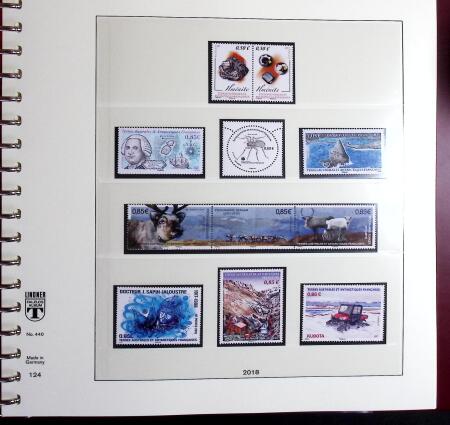1971-2020 Belle collection de timbres neufs ** de TAAF
