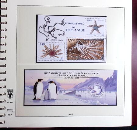 1971-2020 Belle collection de timbres neufs ** de TAAF