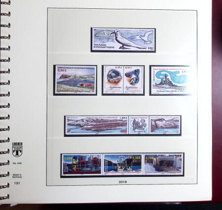 1971-2020 Belle collection de timbres neufs ** de TAAF