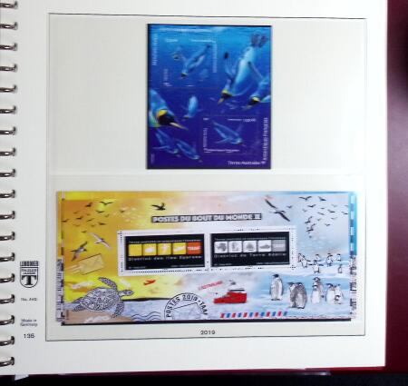1971-2020 Belle collection de timbres neufs ** de TAAF