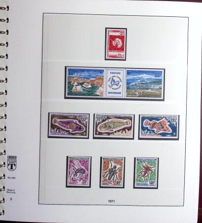 1971-2020 Belle collection de timbres neufs ** de TAAF