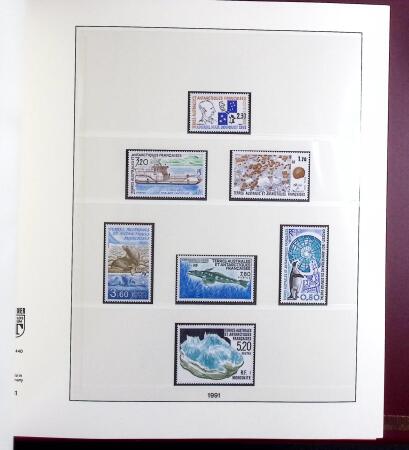 1971-2020 Belle collection de timbres neufs ** de TAAF