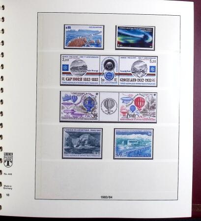 1971-2020 Belle collection de timbres neufs ** de TAAF