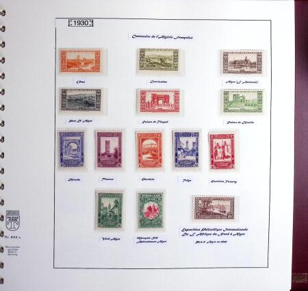 1924-2007 Collection de timbres neufs d'Algérie en