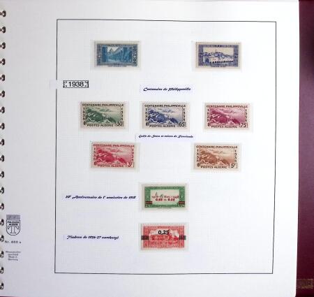 1924-2007 Collection de timbres neufs d'Algérie en