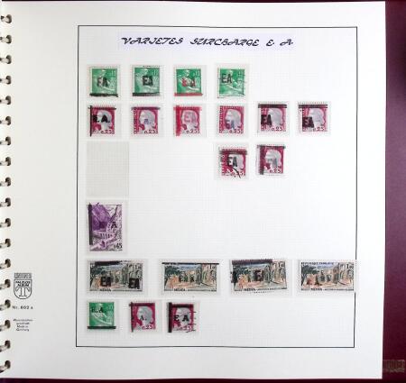1924-2007 Collection de timbres neufs d'Algérie en