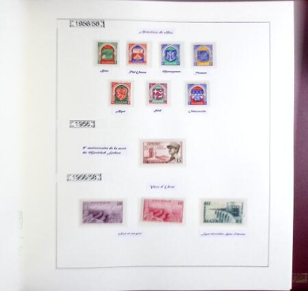 1924-2007 Collection de timbres neufs d'Algérie en