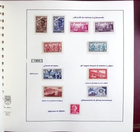 1924-2007 Collection de timbres neufs d'Algérie en