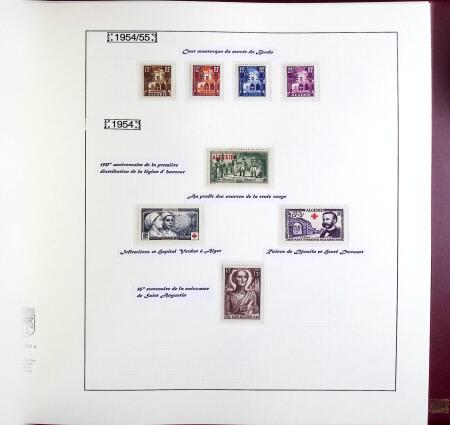 1924-2007 Collection de timbres neufs d'Algérie en