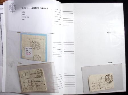 1711-1960 Collection de lettres départementales sur le