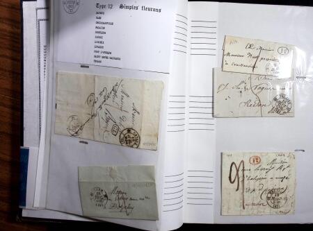 1711-1960 Collection de lettres départementales sur le