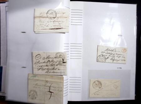 1711-1960 Collection de lettres départementales sur le