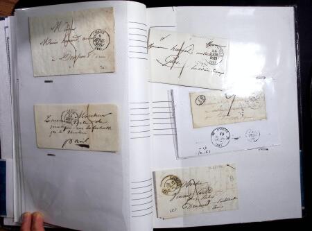 1711-1960 Collection de lettres départementales sur le