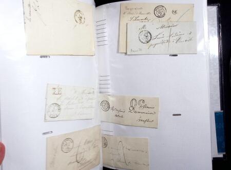 1711-1960 Collection de lettres départementales sur le