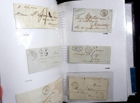 1711-1960 Collection de lettres départementales sur le