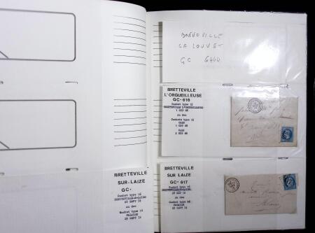 1711-1960 Collection de lettres départementales sur le