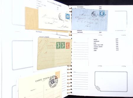 1711-1960 Collection de lettres départementales sur le