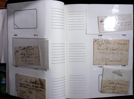 1711-1960 Collection de lettres départementales sur le