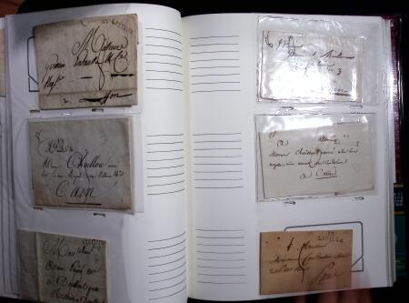 1711-1960 Collection de lettres départementales sur le