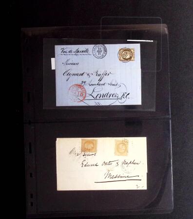 1844-1915 +170 lettres des BFE dont Dardanelles, Smyrne,