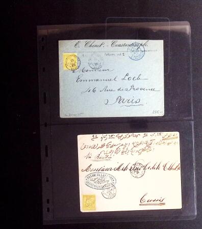 1844-1915 +170 lettres des BFE dont Dardanelles, Smyrne,