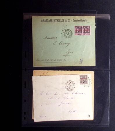 1844-1915 +170 lettres des BFE dont Dardanelles, Smyrne,
