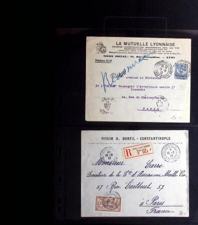 1844-1915 +170 lettres des BFE dont Dardanelles, Smyrne,