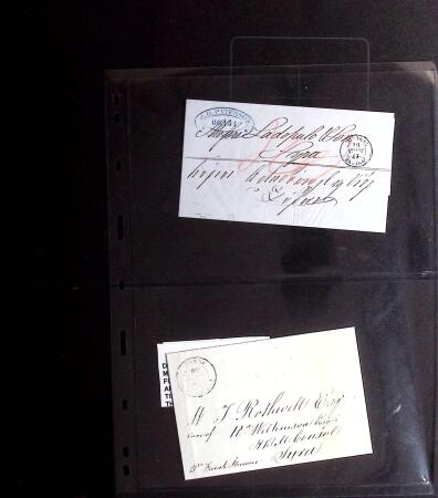 1844-1915 +170 lettres des BFE dont Dardanelles, Smyrne,