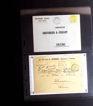 1844-1915 +170 lettres des BFE dont Dardanelles, Smyrne,
