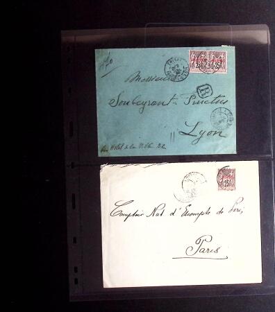 1844-1915 +170 lettres des BFE dont Dardanelles, Smyrne,