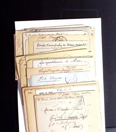 1844-1915 +170 lettres des BFE dont Dardanelles, Smyrne,