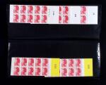 1930-2007 Lot de carnets dont nombreux avec coins-daté,