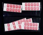 1930-2007 Lot de carnets dont nombreux avec coins-daté,