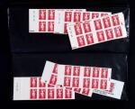 1930-2007 Lot de carnets dont nombreux avec coins-daté,