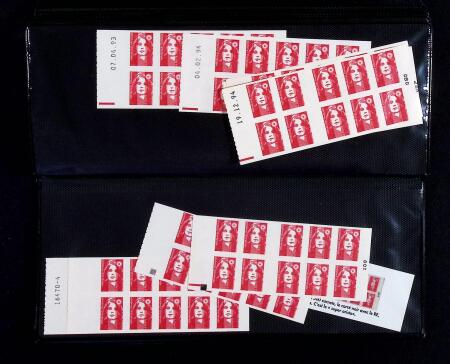 1930-2007 Lot de carnets dont nombreux avec coins-daté,
