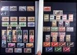 1849-1970 Deux classeurs avec accumulation de classiques