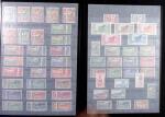 1849-1970 Deux classeurs avec accumulation de classiques
