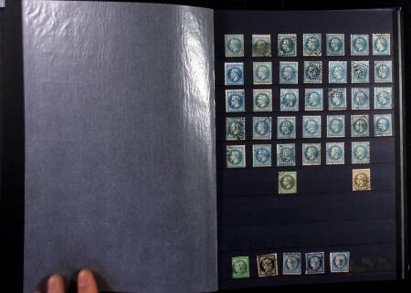 1849-1970 Deux classeurs avec accumulation de classiques