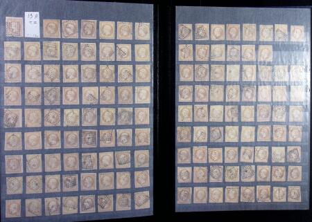 1849-1970 Deux classeurs avec accumulation de classiques