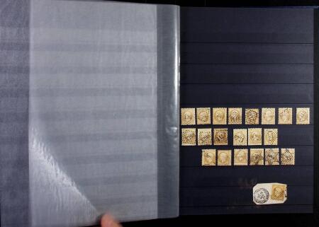 1849-1970 Deux classeurs avec accumulation de classiques