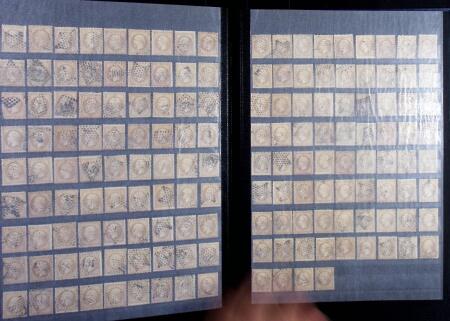 1849-1970 Deux classeurs avec accumulation de classiques